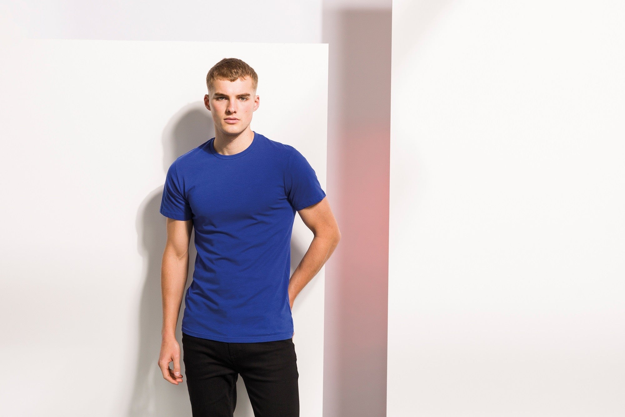 Mens Feel Good Stretch T-Shirt | HEATHER CHARCOAL