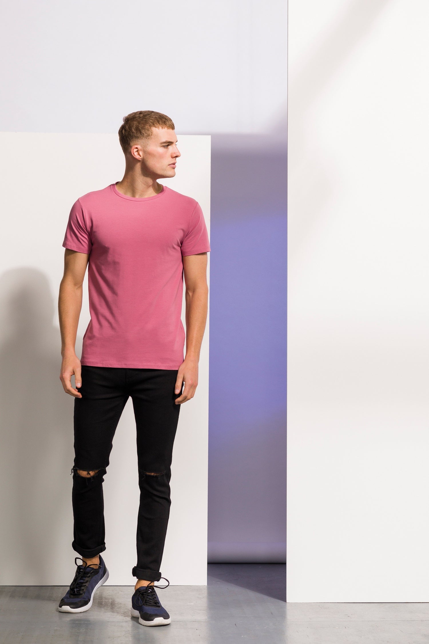Men's Feel Good Stretch T-Shirt | SURF BLUE