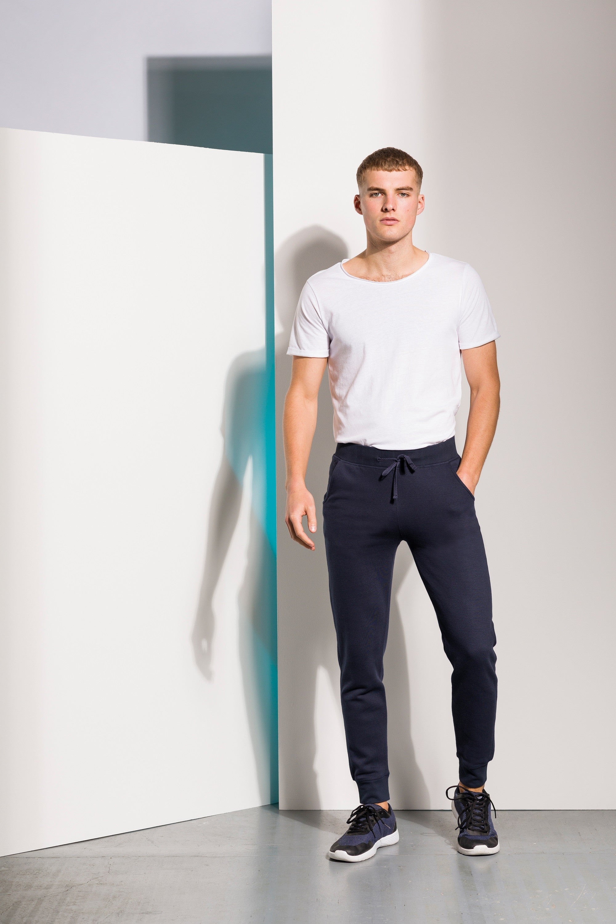 Slim Cuffed Jogger | HEATHER GREY