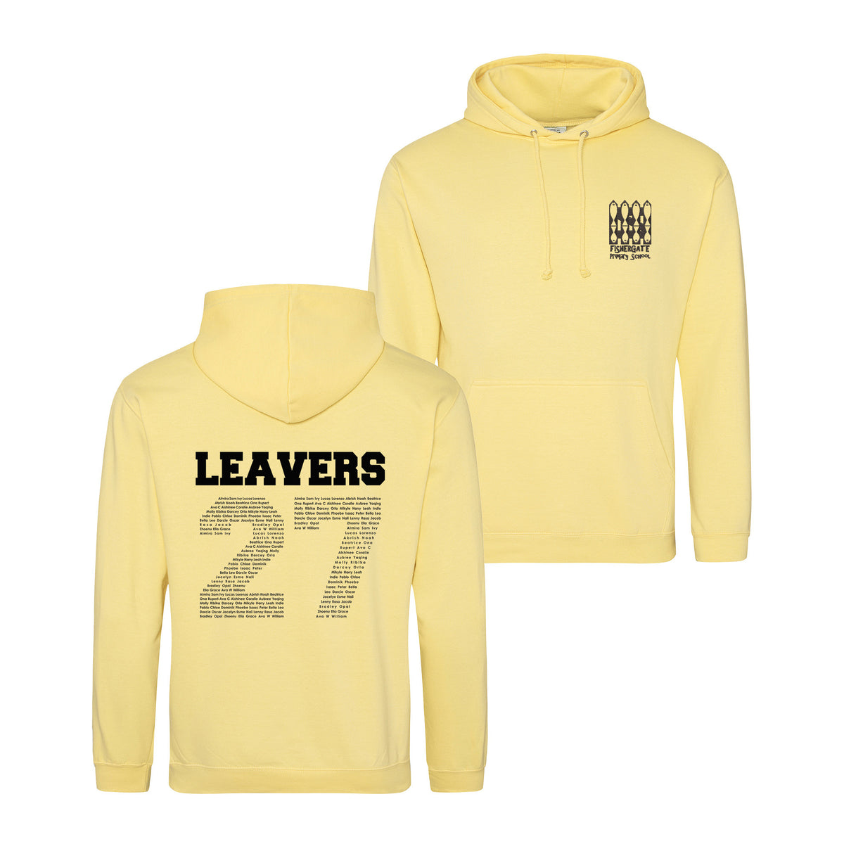 Fishergate School Leavers Hoodie | SHERBET LEMON