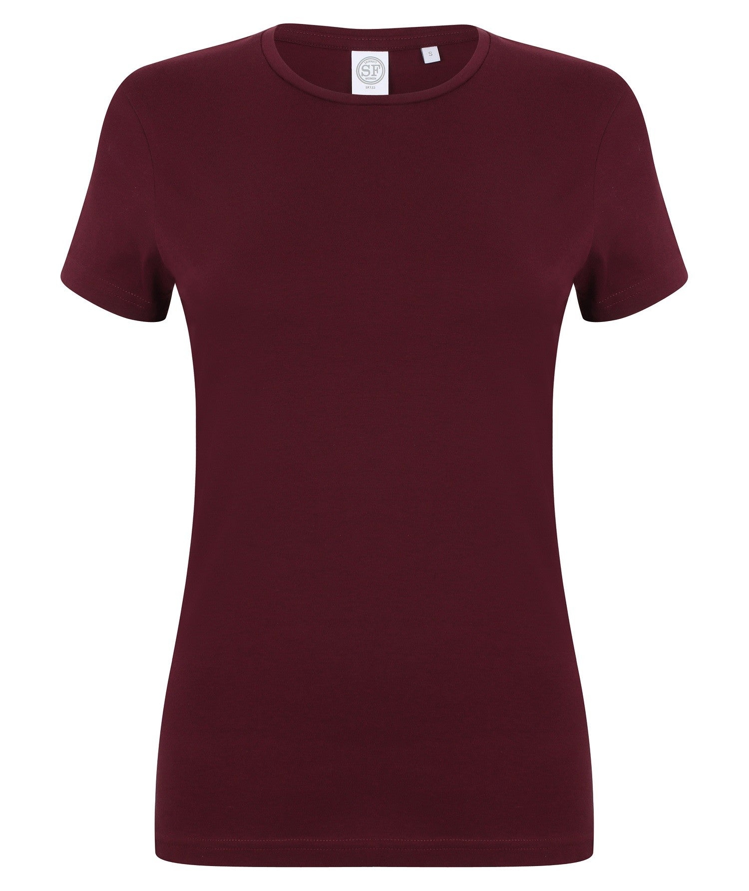Feel Good Women's Stretch T | BURGUNDY