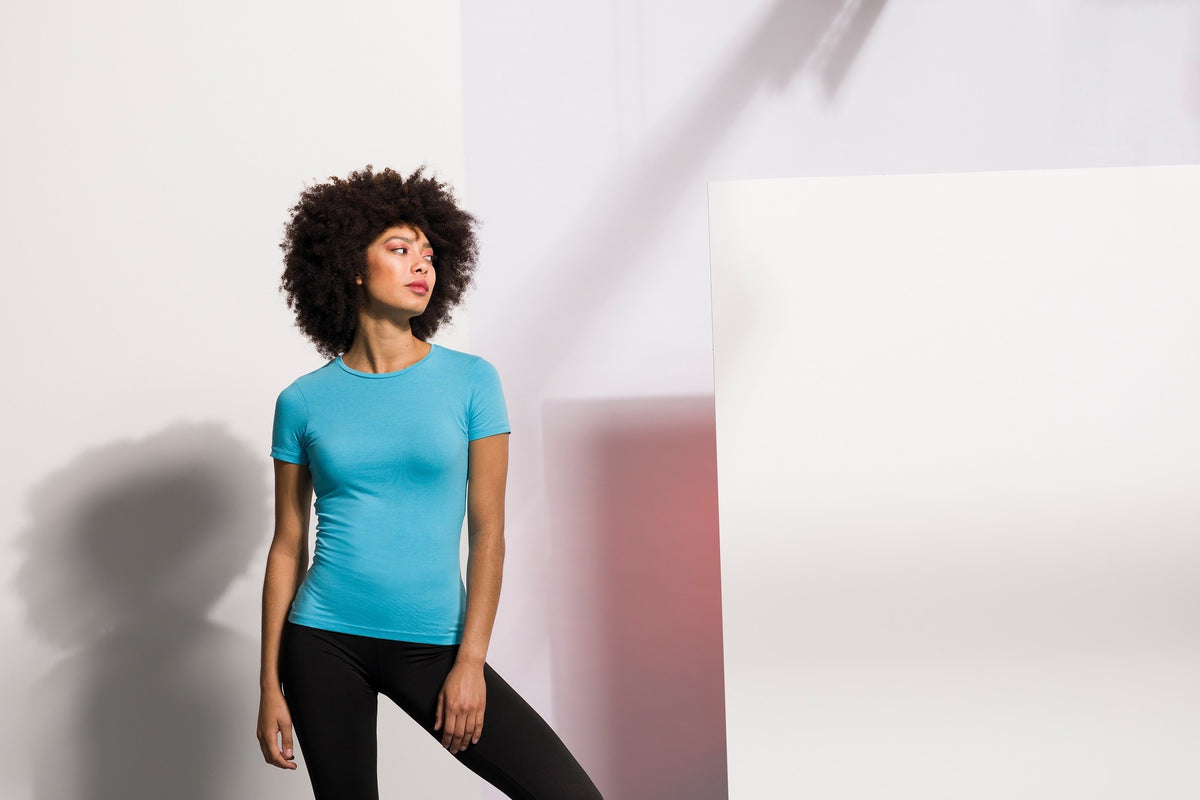 Feel Good Women's Stretch T | HEATHER NAVY
