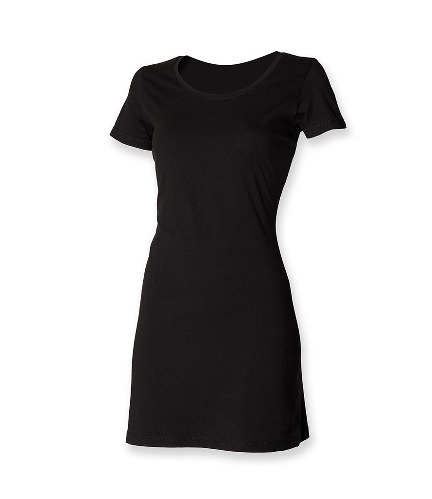 T-Shirt Dress | BLACK