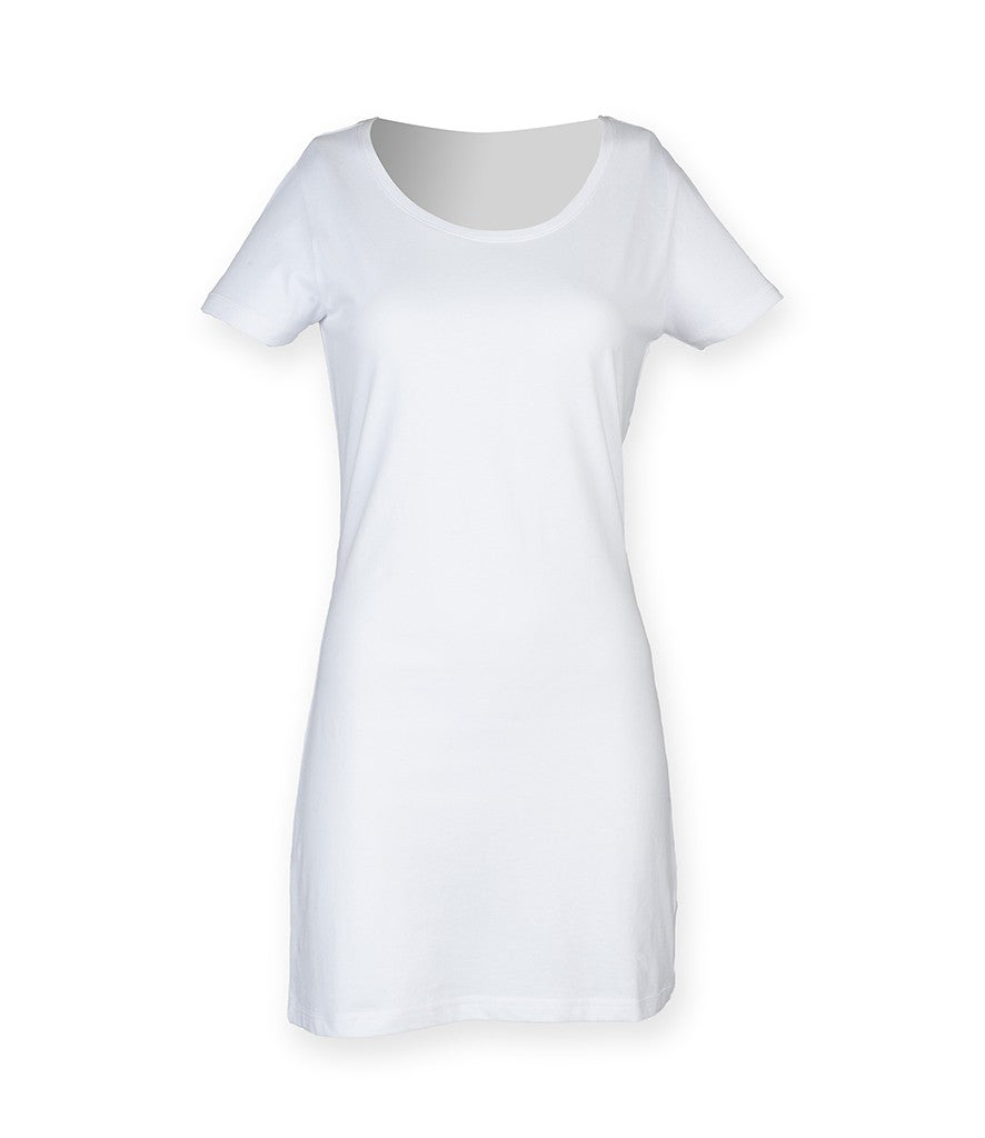 T-Shirt Dress | WHITE