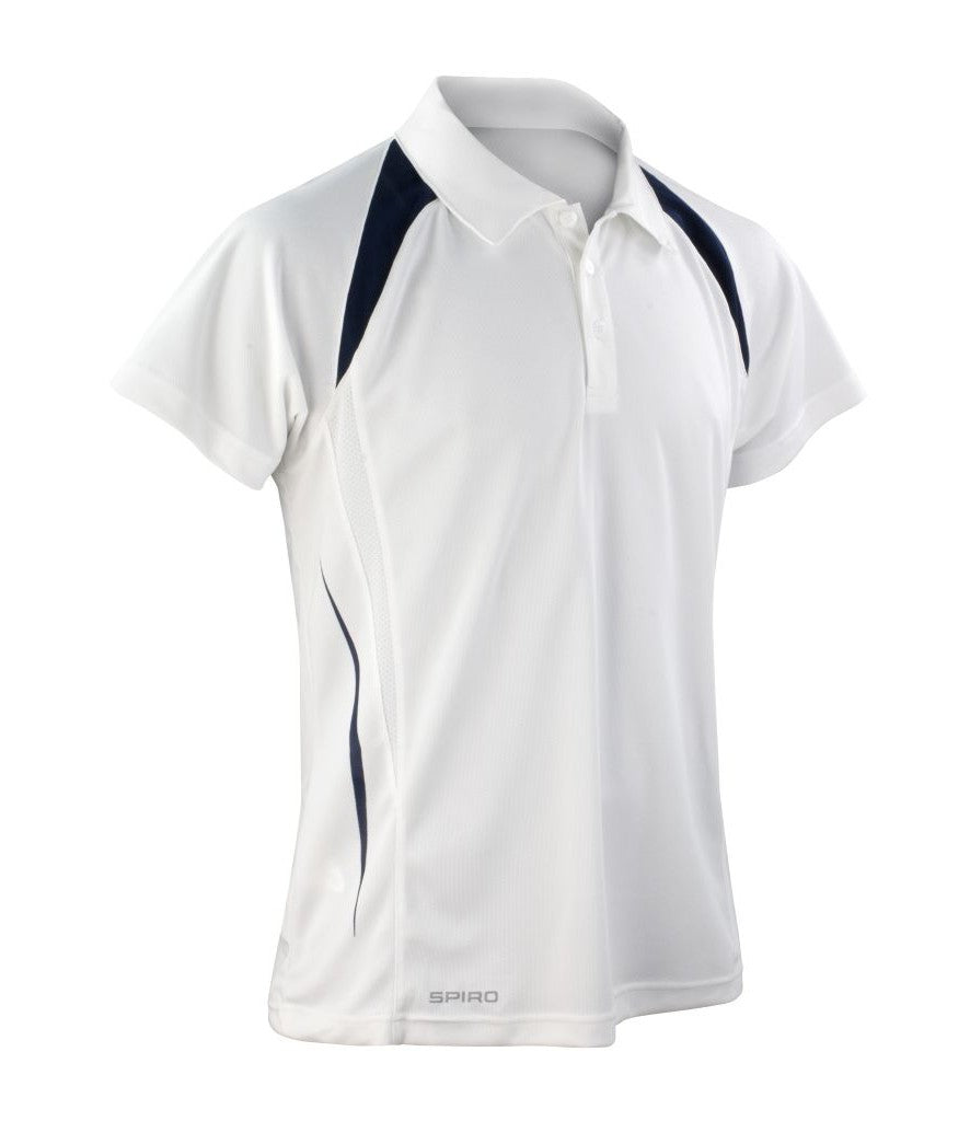 Spiro Team Spirit Polo | WHITE/NAVY