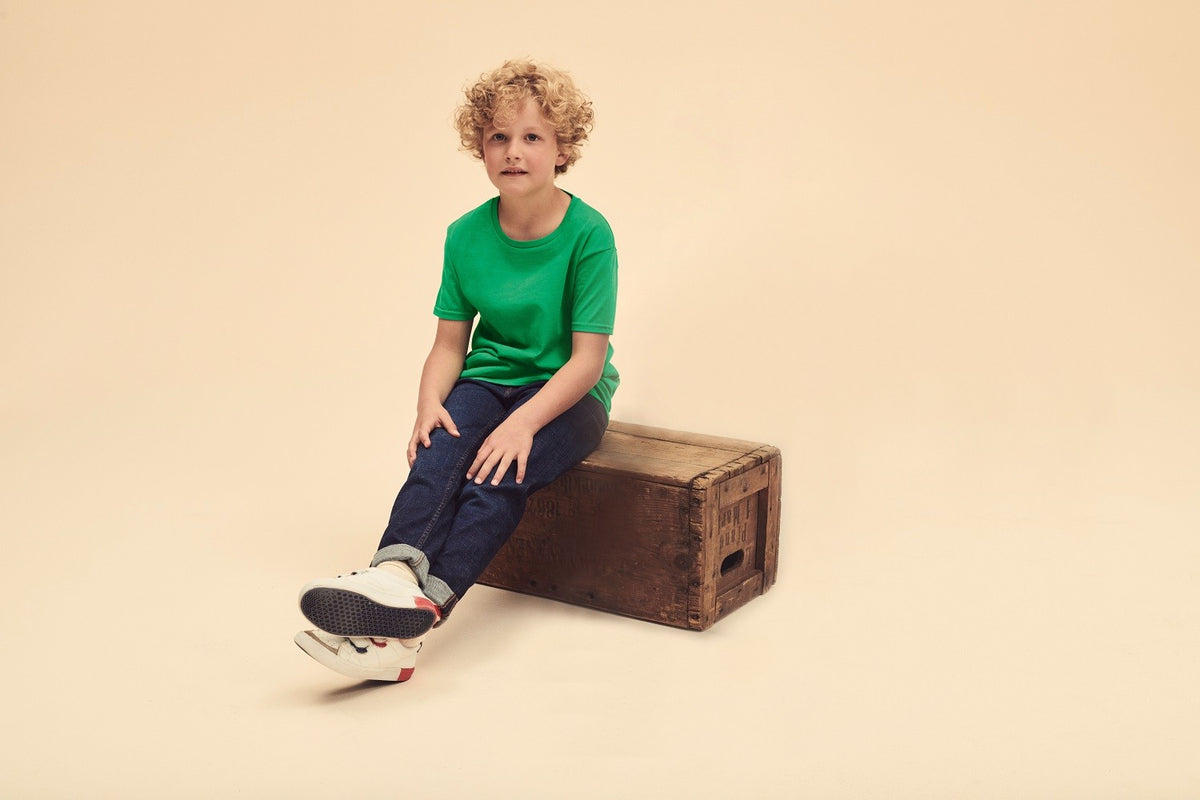 Kids Iconic T | LIGHT GRAPHITE