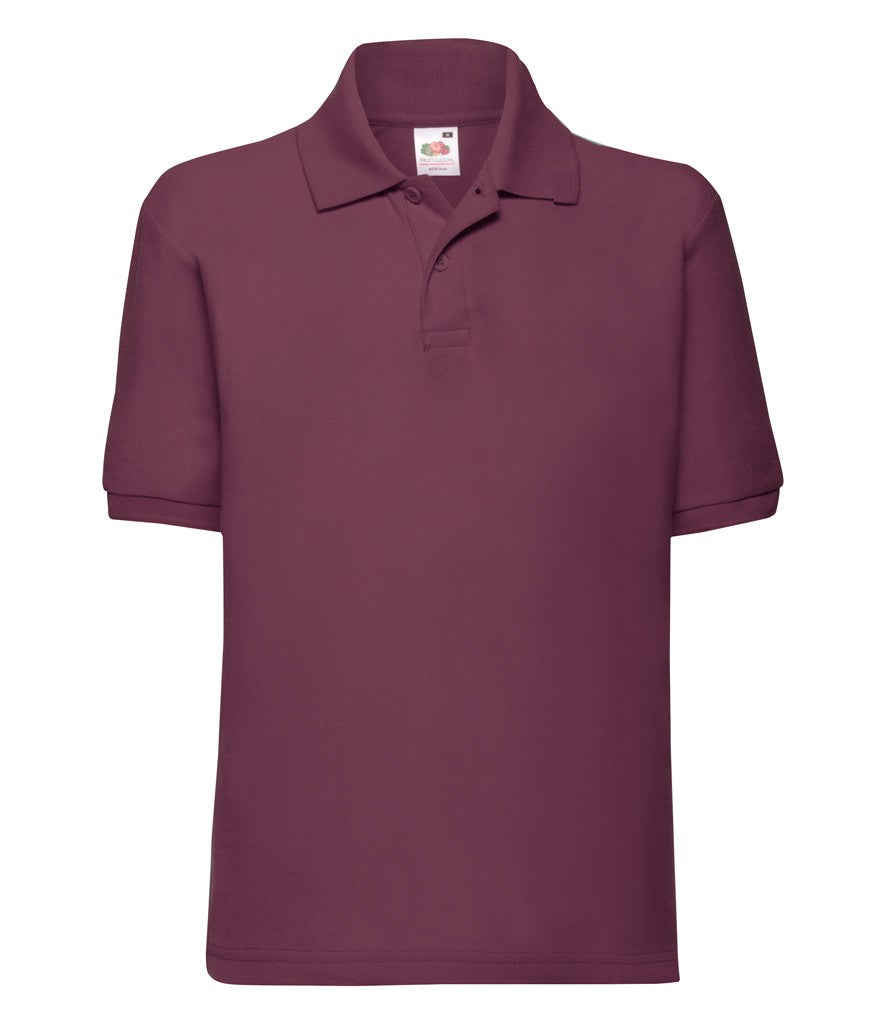 Kids 65/35 Polo | BURGUNDY