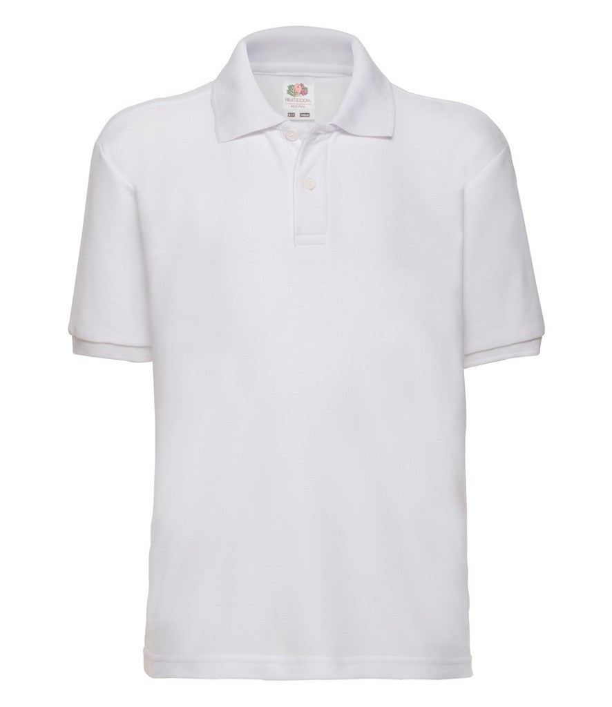 Kids 65/35 Polo | WHITE