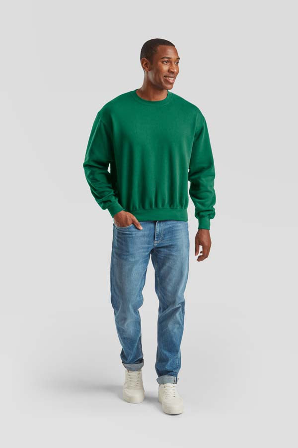 Supercotton Sweatshirt | COLLEGE GREEN