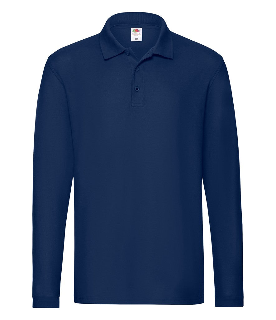 Long Sleeve Polo | NAVY