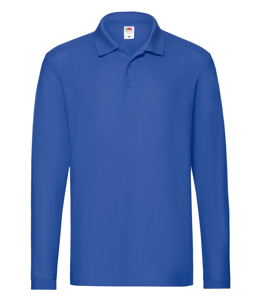 Long Sleeve Polo | ROYAL