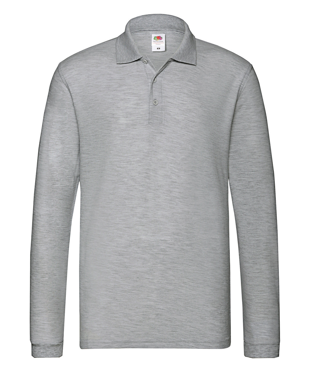 Long Sleeve Polo | ATHLETIC HEATHER