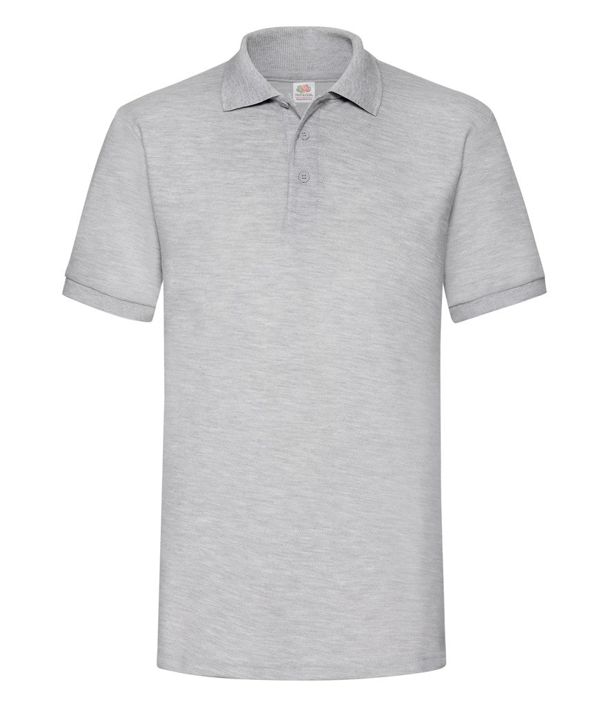 Heavy 65/35 Polo | HEATHER GREY