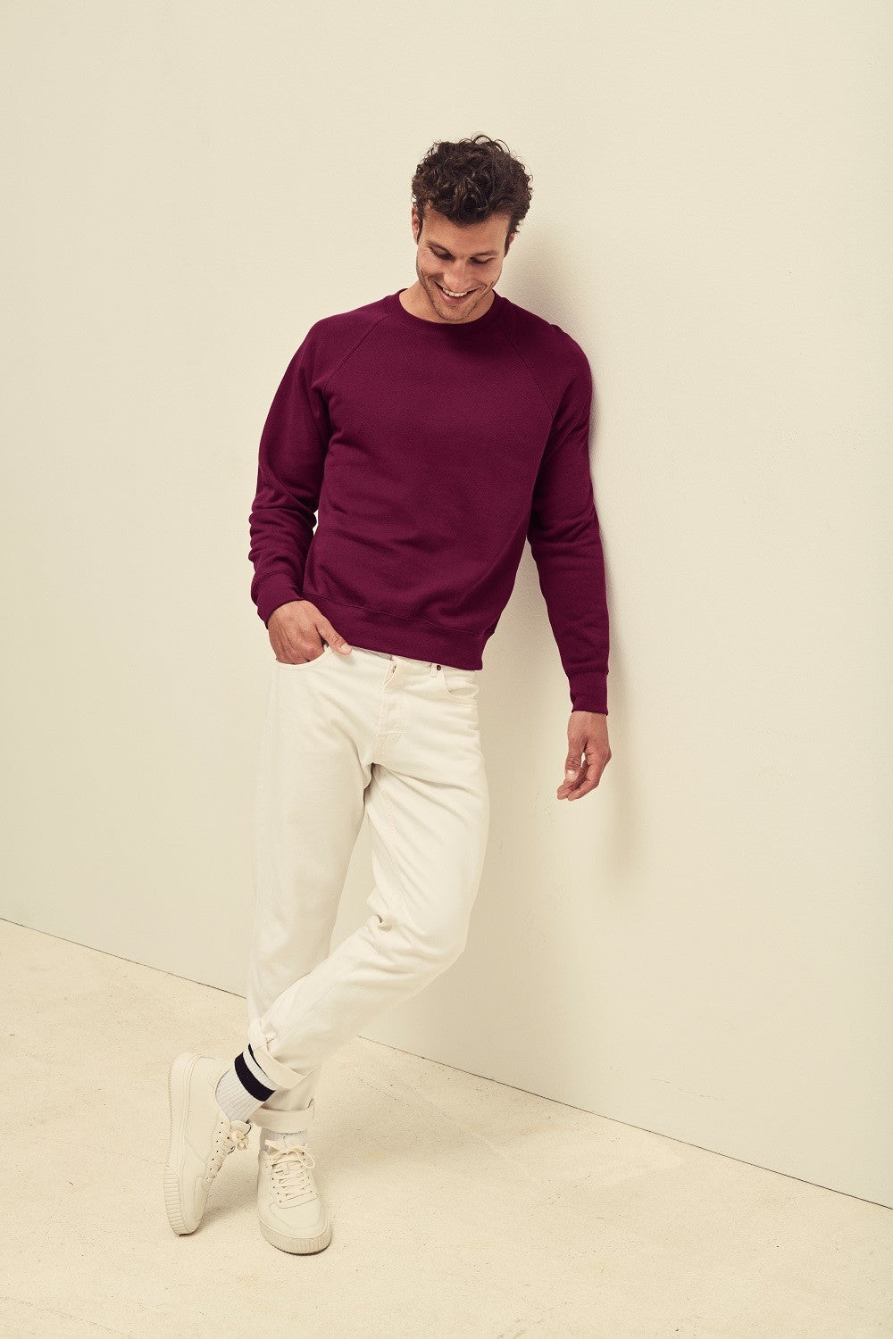 Raglan Sweatshirt | BOTTLE GREEN
