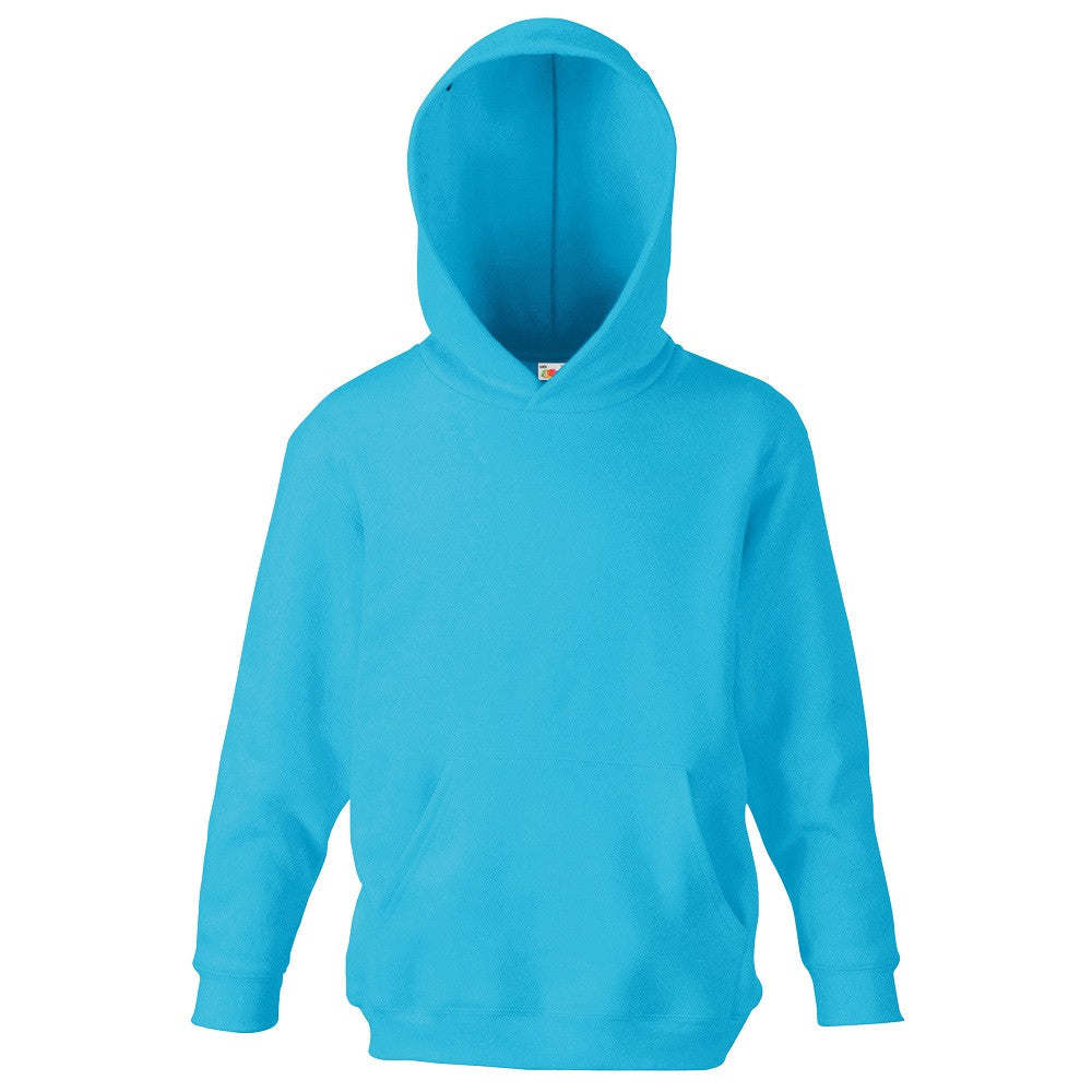 Kids Hooded Sweatshirt | AZURE BLUE