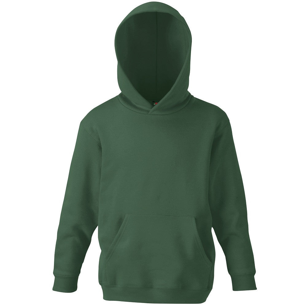 Kids Hooded Sweatshirt | BOTTLE GREEN
