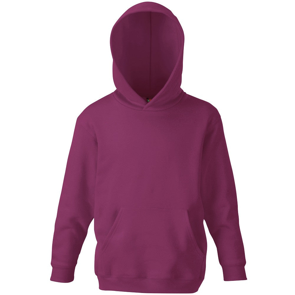 Kids Hooded Sweatshirt | BURGUNDY