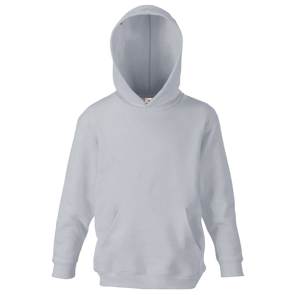 Kids Hooded Sweatshirt | HEATHER GREY
