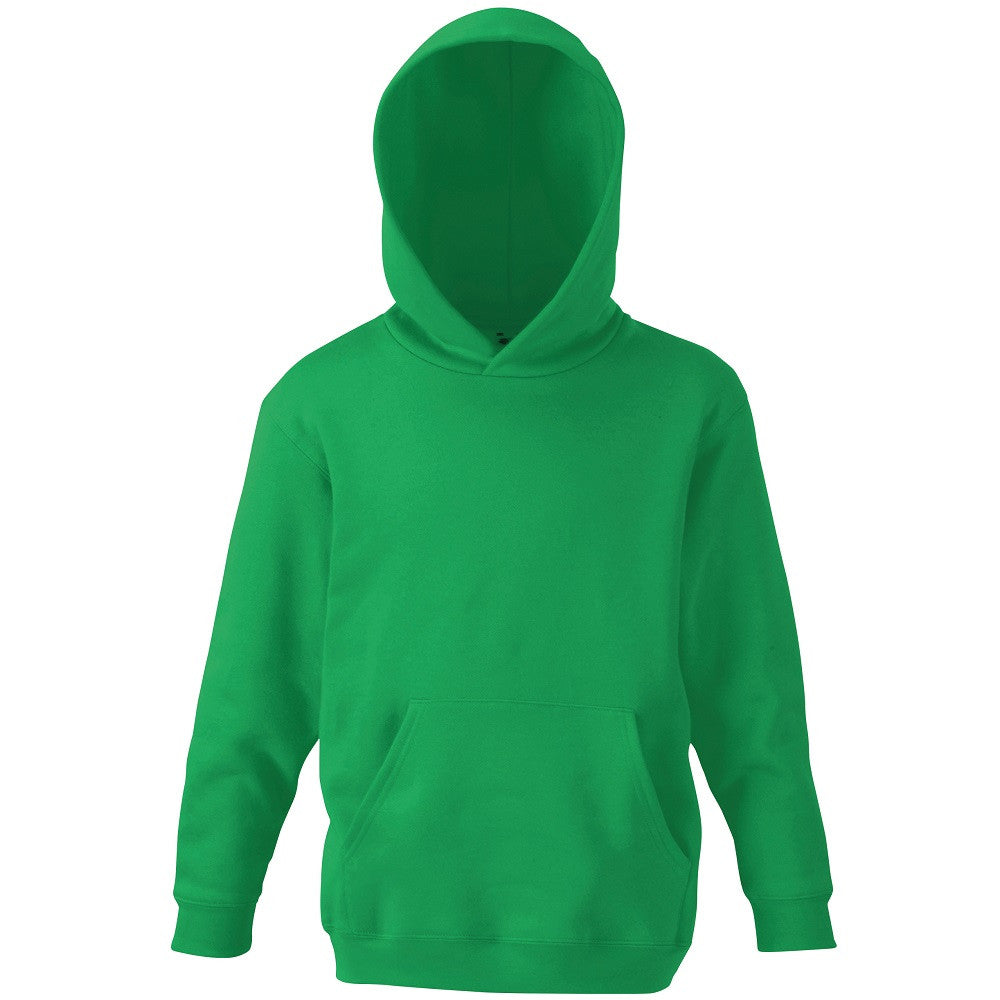 Kids Hooded Sweatshirt | KELLY GREEN