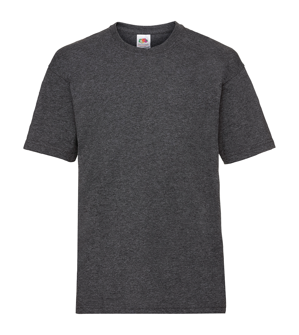 Kids Valueweight T | DARK HEATHER GREY