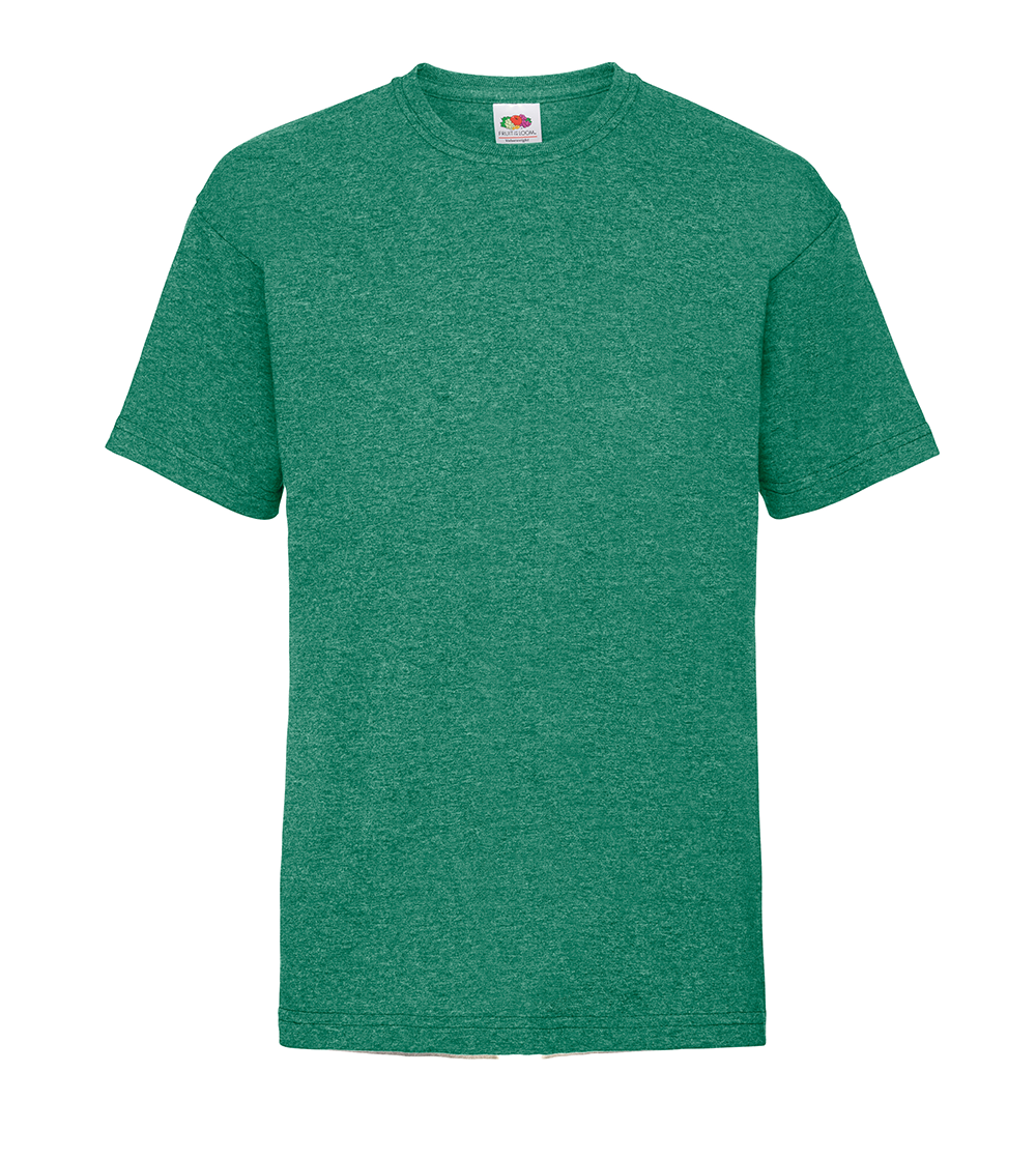 Kids Valueweight T | RETRO HEATHER GREEN