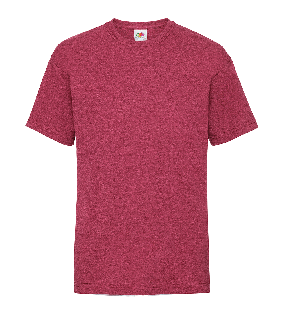 Kids Valueweight T | VINTAGE HEATHER RED