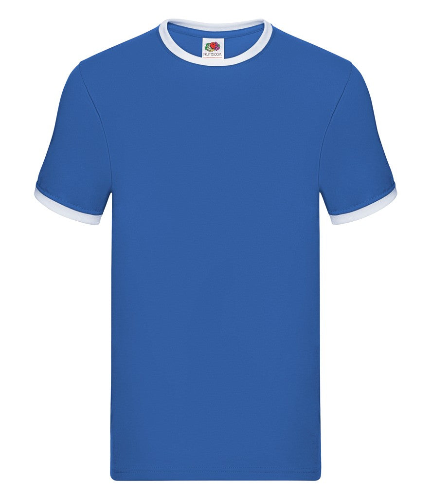 Ringer T | ROYAL/WHITE