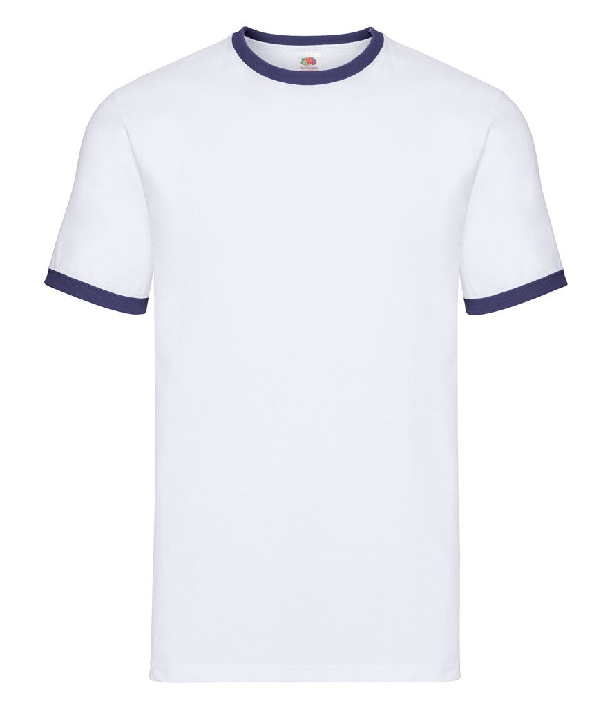 Ringer T | WHITE/NAVY