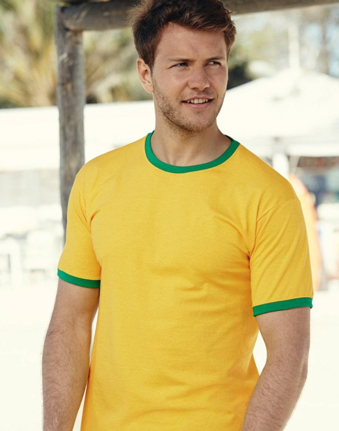 Ringer T | SUNFLOWER/KELLY