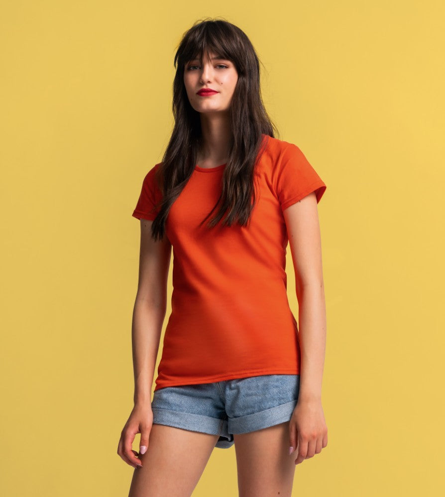 Ladies Iconic T | SUNFLOWER