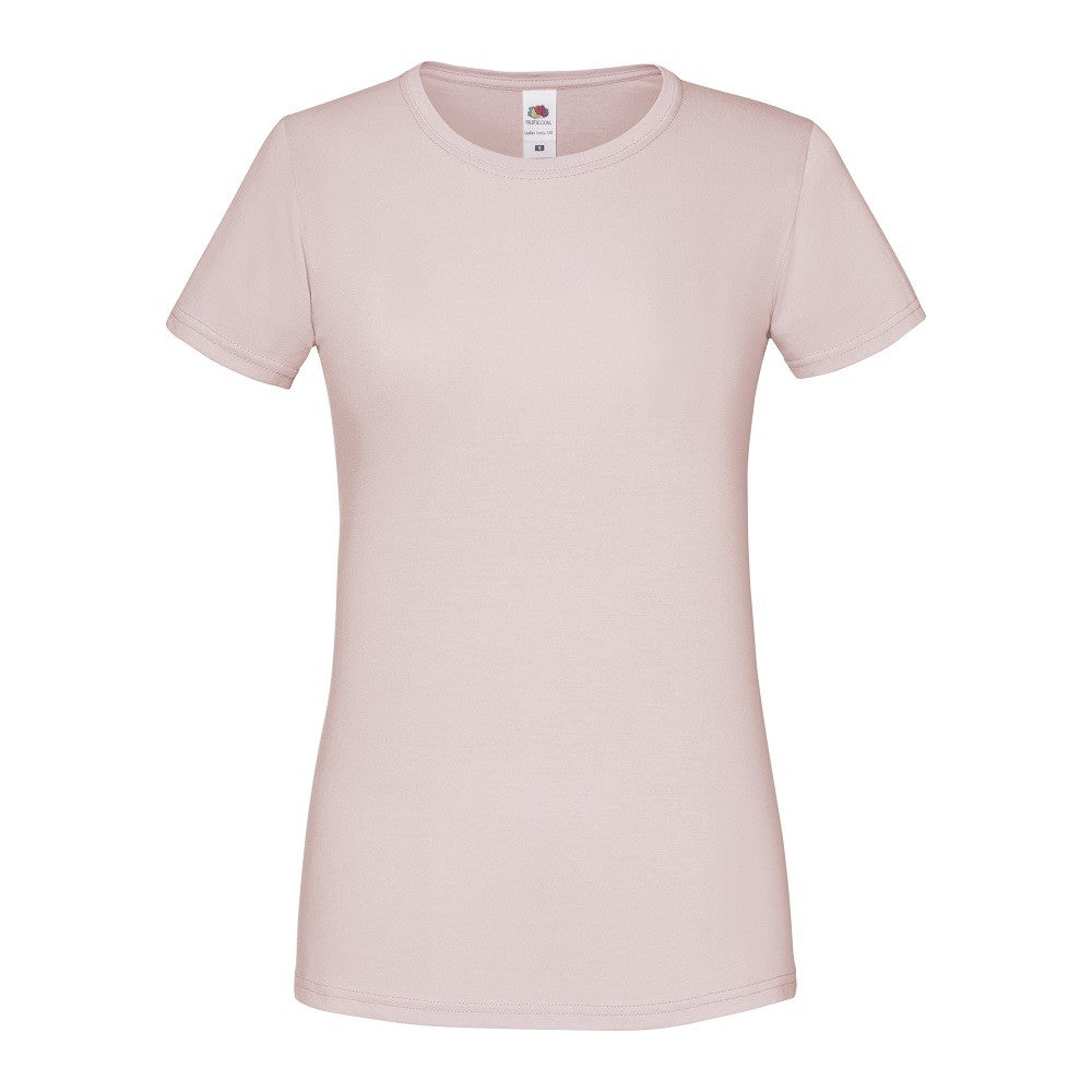 Ladies Iconic T | POWDER ROSE