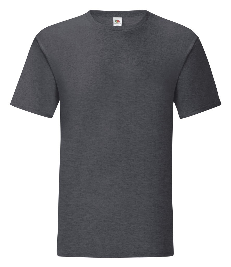 Iconic T | DARK HEATHER GREY