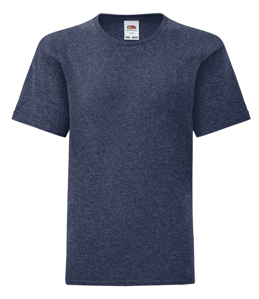 Kids Iconic T | VINTAGE HEATHER NAVY
