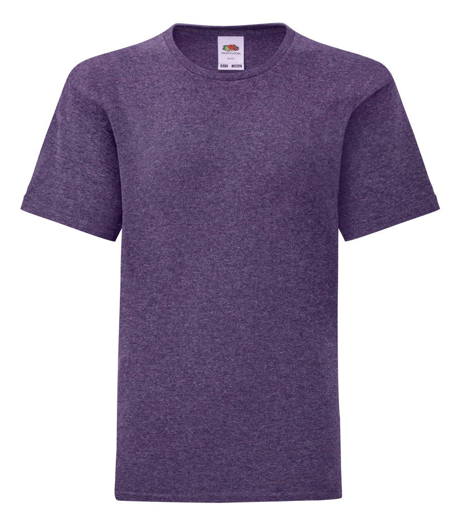 Kids Iconic T | HEATHER PURPLE
