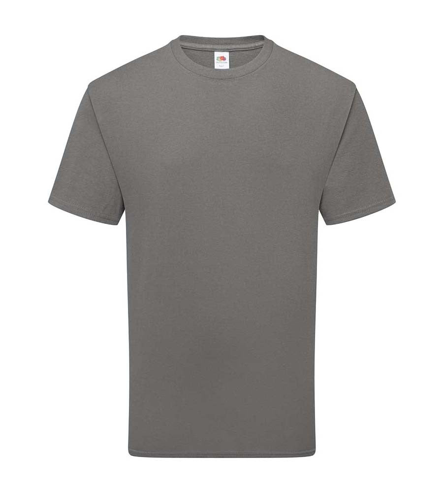 Pure cotton T | LIGHT GRAPHITE