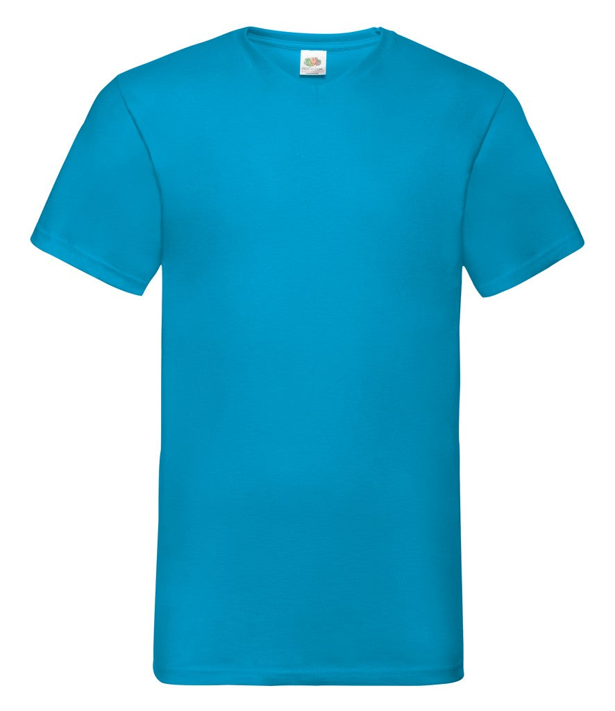 Valueweight V-Neck T | AZURE BLUE
