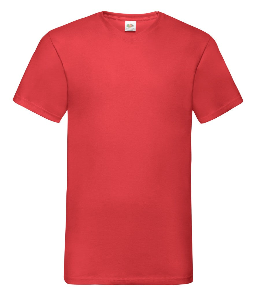 Valueweight V-Neck T | RED
