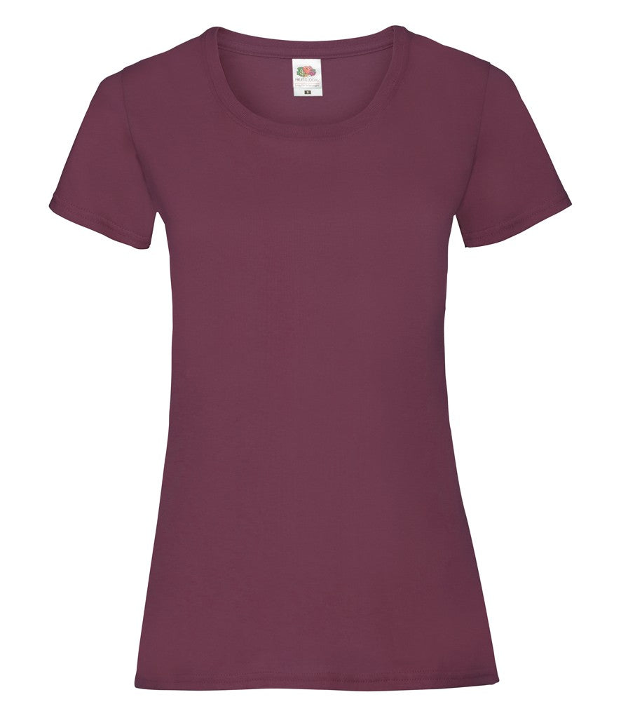 Lady-Fit Valueweight T | BURGUNDY