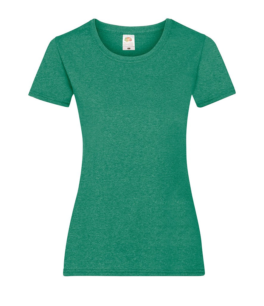 Lady-Fit Valueweight T | RETRO HEATHER GREEN