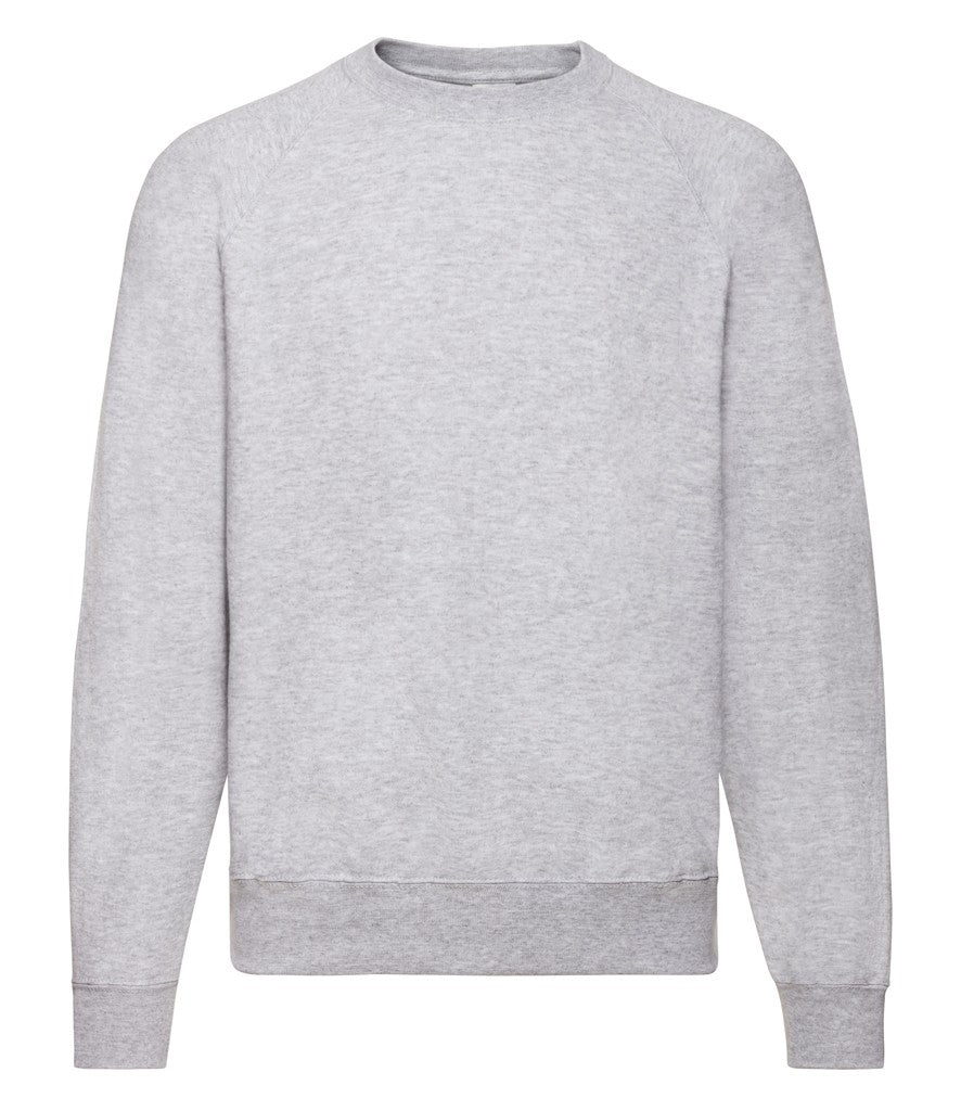 Raglan Sweatshirt | HEATHER GREY