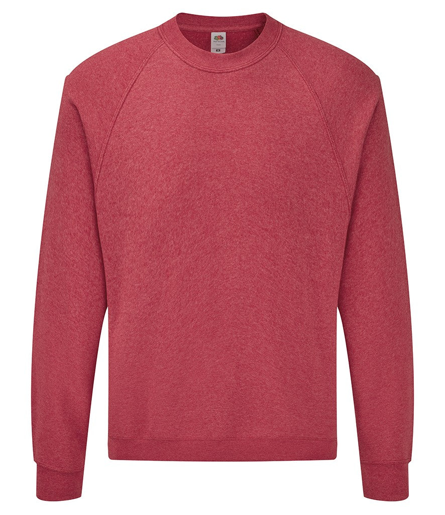 Raglan Sweatshirt | VINTAGE HEATHER RED
