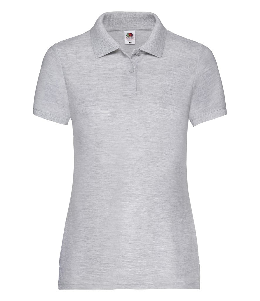 Lady-Fit 65/35 Polo | HEATHER GREY