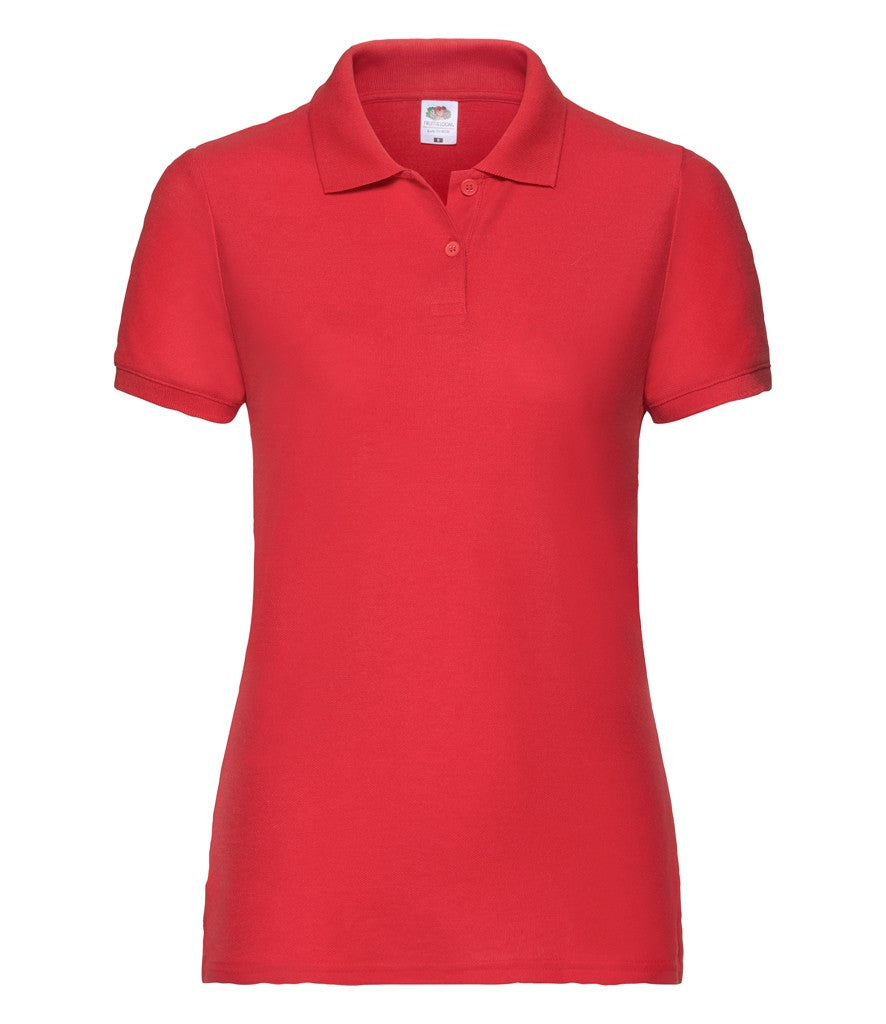 Lady-Fit 65/35 Polo | RED