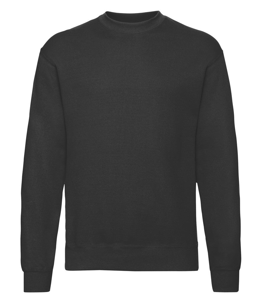 Set In Sleeve Sweatshirt | BLACK