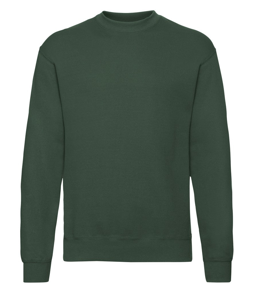 Set In Sleeve Sweatshirt | BOTTLE GREEN
