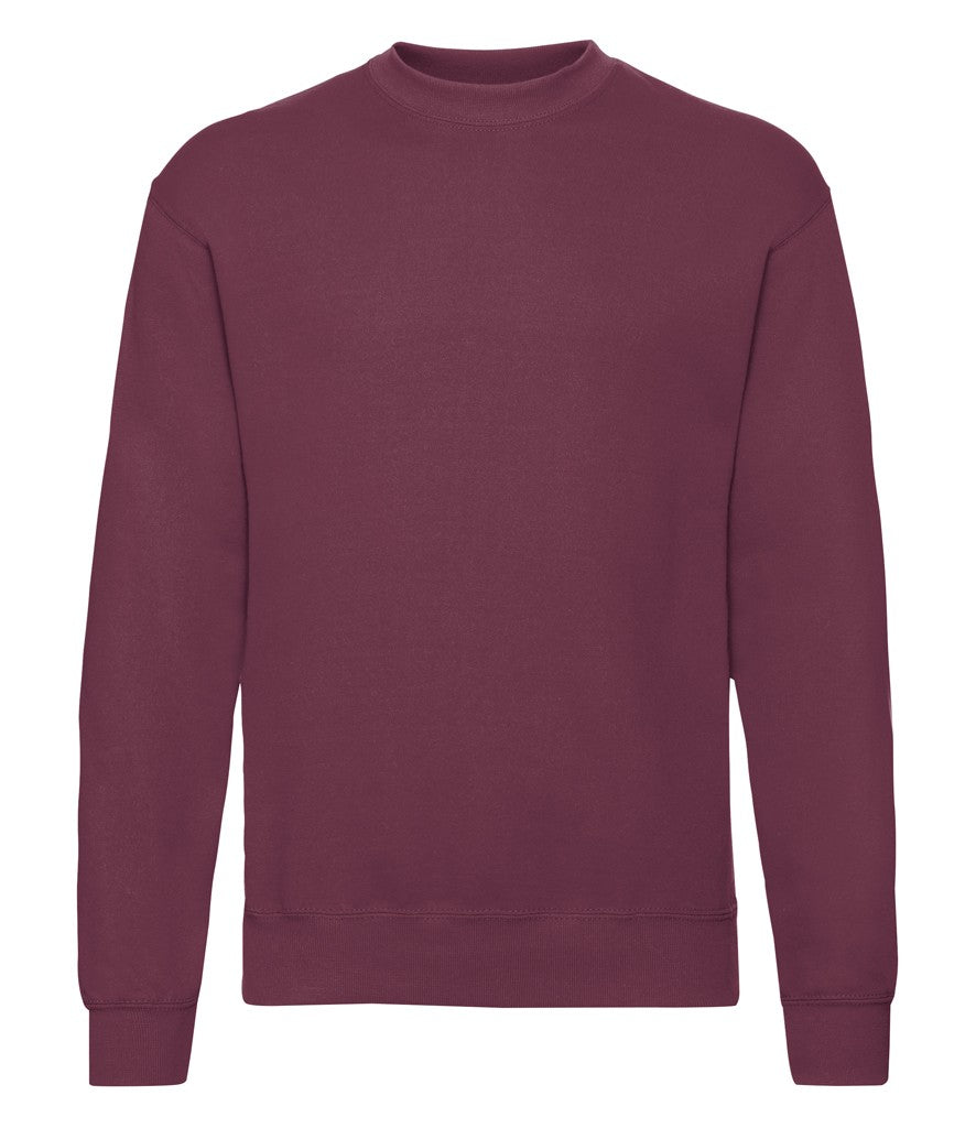 Set In Sleeve Sweatshirt | BURGUNDY