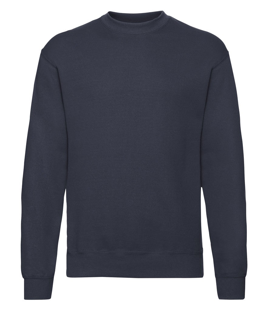 Set In Sleeve Sweatshirt | DEEP NAVY