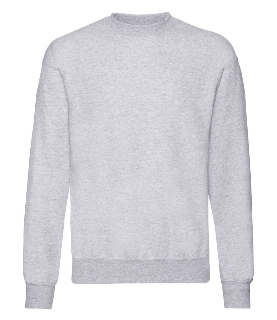 Set In Sleeve Sweatshirt | HEATHER GREY