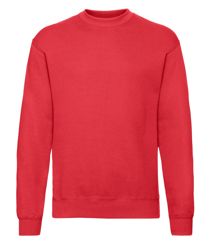 Set In Sleeve Sweatshirt | RED