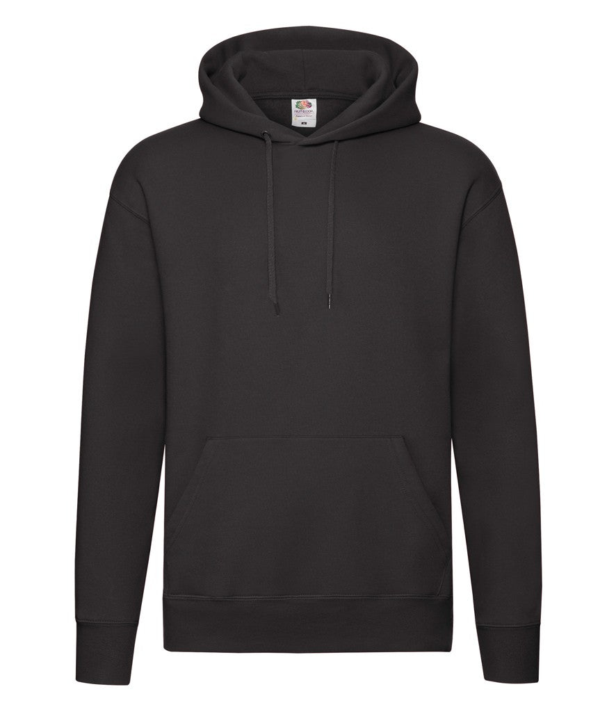 Premium 70/30 Hooded Sweat | BLACK